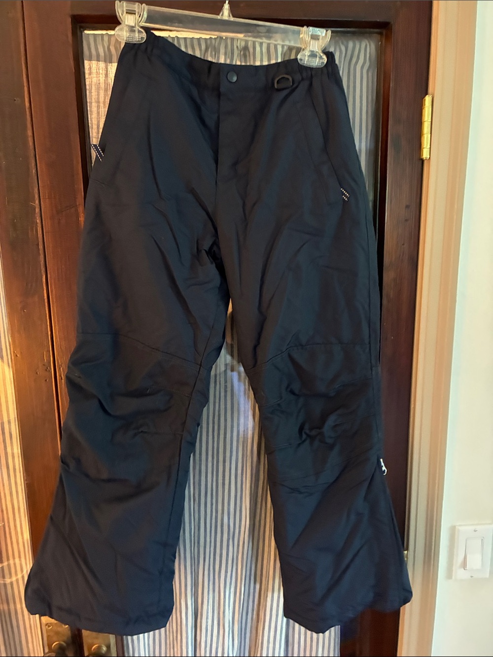 Lands' End Blue Kids' Ski Pants with Articulated Knees